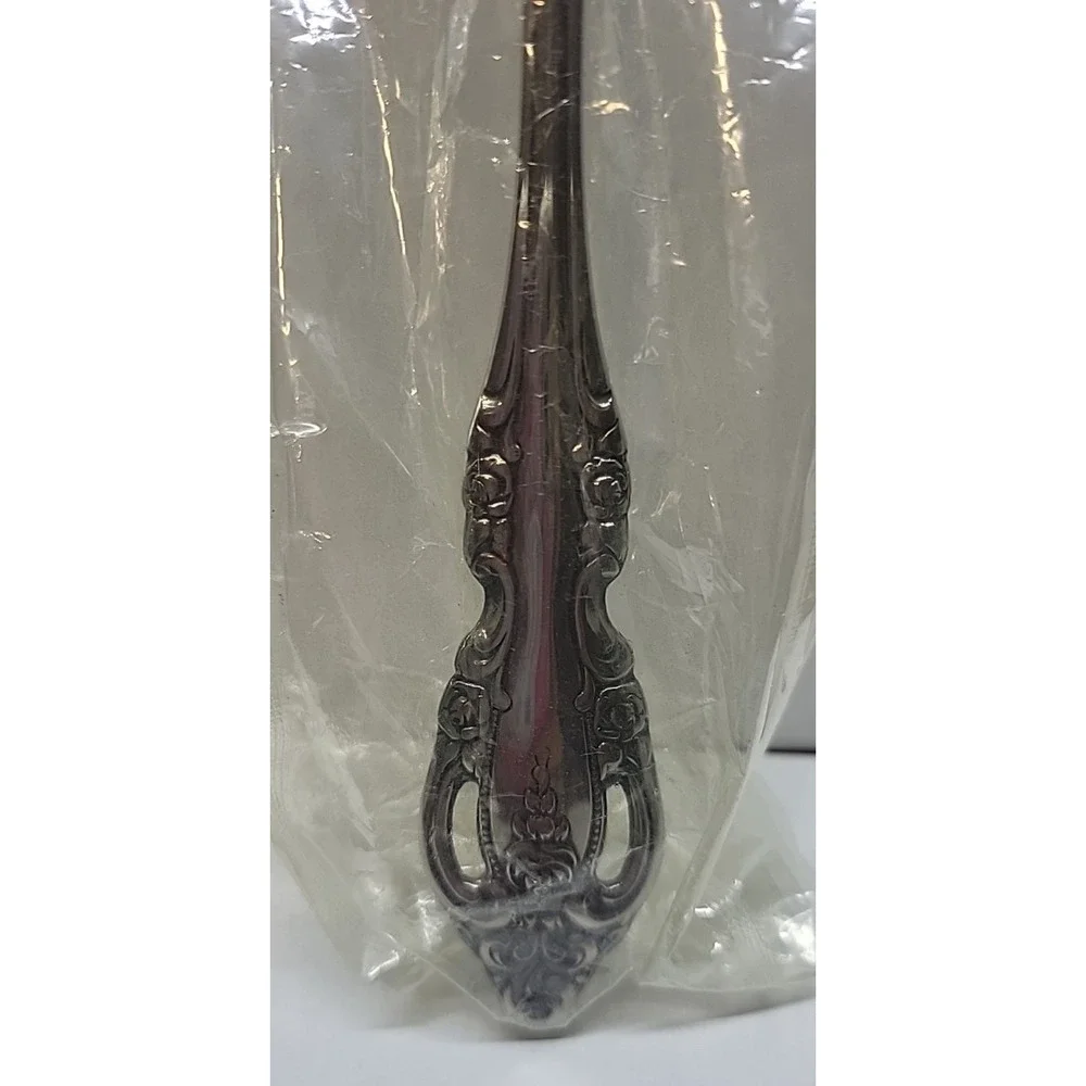 Oneida community Brahms silver pie Cake Slicer Server NOS sealed package 9